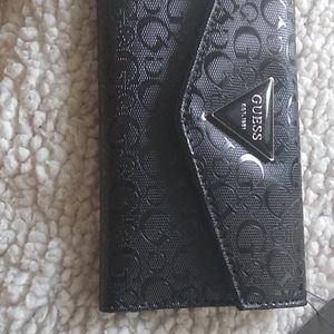 Guess black wallet